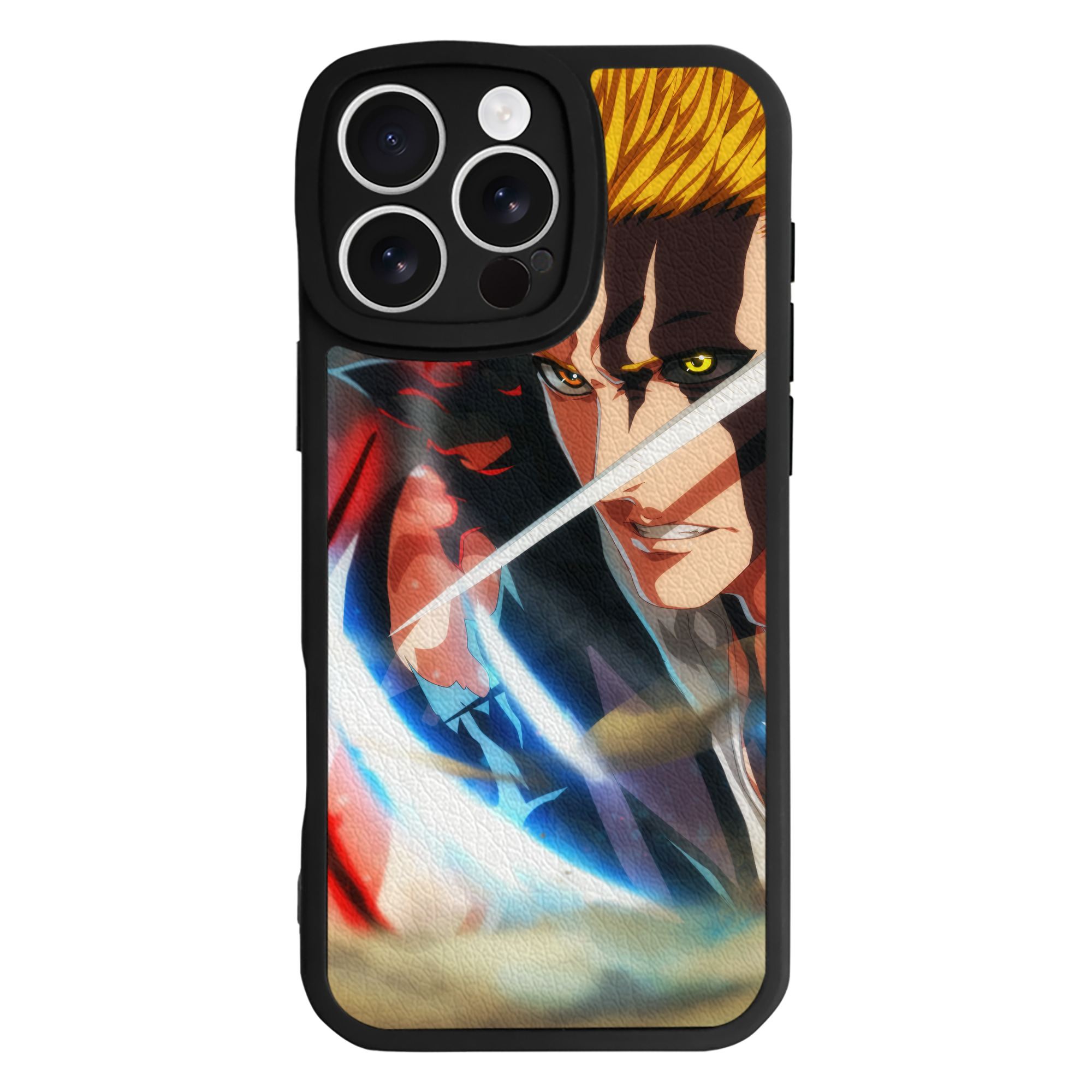 （画像用） ブリーチ BLEACH 【iPhone 16シリーズ対応】シリコンスマホケース（レザー調） 材質：シリコン